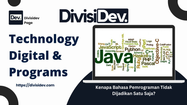 Coding 101: Kenapa Bahasa Pemrograman Tidak Dijadikan Satu Saja?